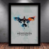 Quadro Decorativo Horizon Zero Dawn Gamer Geek Nerd A3
