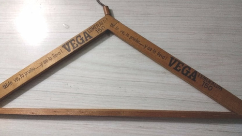 Percha Con Publicidad De Sastreria Vega Vintage