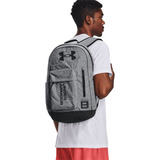 Mochila Under Armour Halftime Back Color 012-pit.gray/m.heat/black Diseño De Tela Lisa