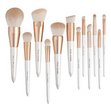 Brochas De Maquillaje - Neria Rushuang Makeup Brush Set 12pc