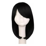 Lace Curta Wig Orgânica Aspectos De Cabelo Humano Com Franja