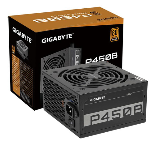 Fuente De Poder 450 Whatts Gigabyte 80 Plus Bronze P450b