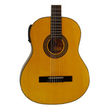 La Sevillana Uo-4eq Guitarra Electroacústica Natural Abeto