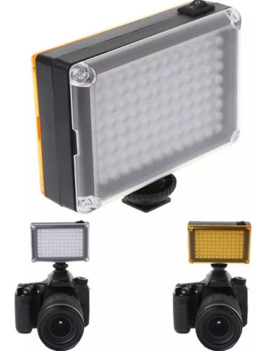 Iluminador Para Câmeras Dslr, Filmadoras E Stedicam 96 Led