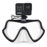 Gafas De Buceo Octomask, Montura Para Gopro, Sin Marco