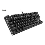 Teclado Mecânico Gamer Havit Led Branco Blue Switch Abnt2 Cor De Teclado Preto