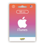 Tarjeta Apple Itunes Gift Card 50 Usd Región Usa