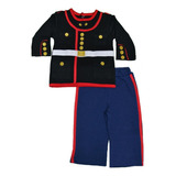 Infantería De Marina De U.s Dress Blues Uniforme Baby Outf.