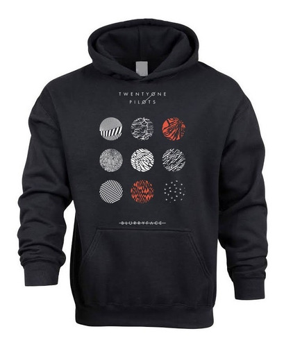 Sudadera Hoodie Twenty One Pilots Blurryface N01