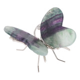 Figura Decorativa Con Forma De Insecto, Color Fluorita, Puli