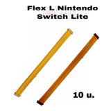 10 Membrana Flex Cable L Placa Base De Nintendo Switch Lite