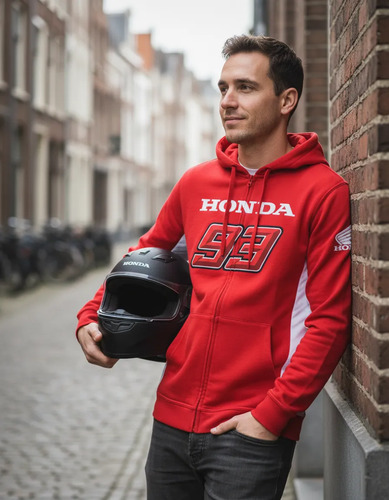 Sudadera 93 Honda Motocross Jersey Ropa Abrigos