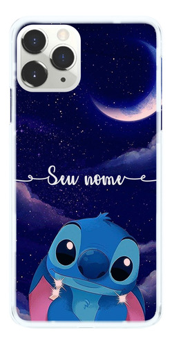 Capa Compatível Samsung iPhone Moto Xiaomi Stitch Com Nome