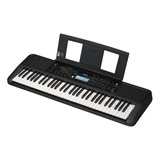 Yamaha Teclado Portátil Con Adaptador Psr-e383 61 Teclas 