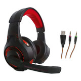 Auricular Gamer C/microfono Netmak Nm-venger Luz Led