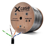 305m Cable Utp Xcase Cat.5e Cobre Puro Para Uso En Exterior