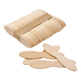 Mini Cuchara Paleta Madera Desechable Postres Helado Pack 50