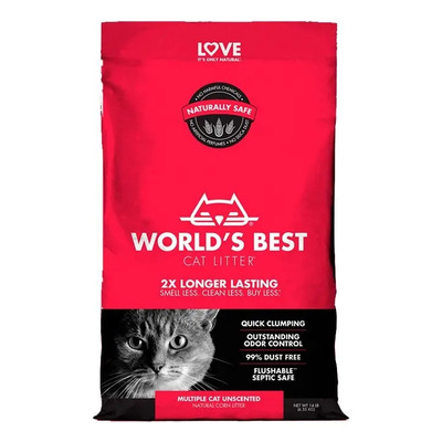 Arena World S Best Cat Litter Multi Cat 3.18kg | Envío gratis