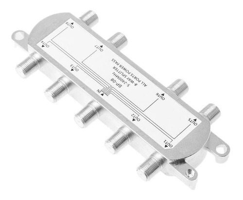 Divisor De De Tv De Señal Satelital Divisor De 8 Vías