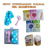 Kit Cepillo De Limpieza Facial + Mascarillas + Crema Facial