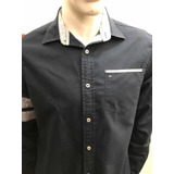 Camisa Tommy Hilfiger Custom Fit Made In Sri Lanka