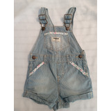 Jardinero Jeans Importado Marca Oshkosh 18 Meses 