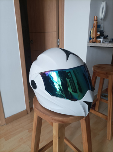 Casco Moto Ich Blanco Sin Uso