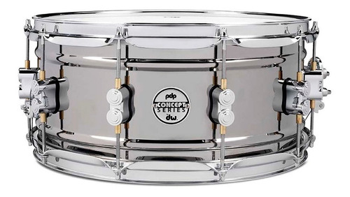 Pdp Redoblante Metal Nickel 14 X6,5 