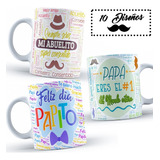 10 Plantillas Día Del Padre Editables Letras Para Tazas #14