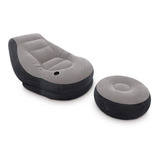 Sillon Y Taburete Inflable- Intex