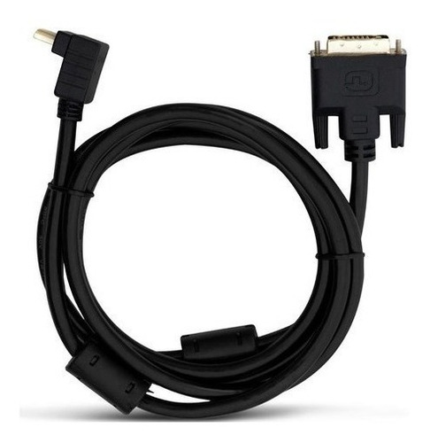 Cabo Adaptador Hdmi Para Dvi 1,8m 90 Graus