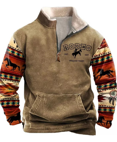 Modas Chaqueta Yellowstone Con Cuello Alto Y Cremallera De Cuero