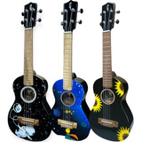 Ukelele Profesional En Cedro Incluye Forro,método,púa,envío