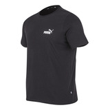 Remera Puma Essentials Small Logo Negra Solo Deportes