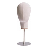 10 Modelo De Cabeza De Maniquí De 43 Cm De Alto, Base Beige