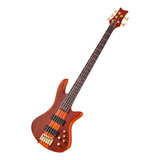 Bajo Electrico Schecter Stiletto Studio 5 Cuerdas Con Emg-40