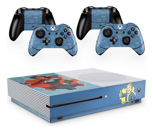 Skin Adesivo Protetor X Box One S E Controles Fallout B5