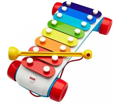 Xilofone Colorido E Carrinho - Fisher-price