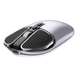 Mouse Inalámbrico Silencioso Recargable Con 2.4g&bt5.1