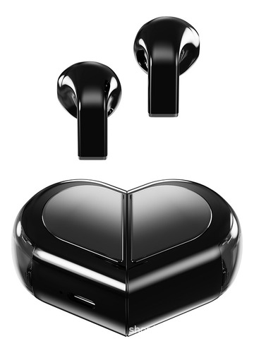 Wireless Earphone, Touchscreen Heart Shaped Ear Buds
