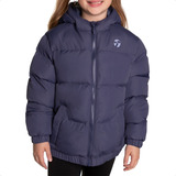 Campera Topper Br Puffer 2 C/ Capucha Jr Niño Casual Urbano