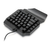 Teclado De Jogo Com Fio Usb De Uma Mão Para Jogos, 7 Cores