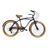 Bicicleta 26 Beach-retro Route Masculina Aro 26+7v Shimano.