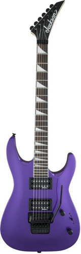 Guitarra Eléctrica Jackson Js Series Js32 Dka Dinky De Álamo Pavo Purple Brillante Con Diapasón De Amaranto