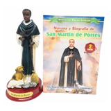 San Martín De Porres 13cm + Novena Bíblica