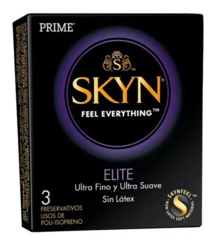 Preservativos Prime Skyn Sin Latex Cajita X 3 Un.