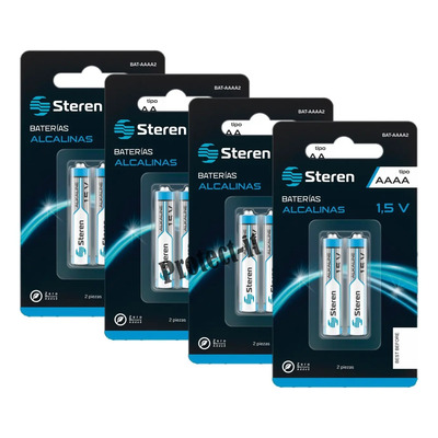 8 Pilas Aaaa Alcalinas 1.5v 4a 25a Lr61 25ax Lr8d425 | MercadoLibre