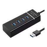 Hub Usb 3.0 Multiplicador Con 4 Puertos Usb Hasta 5gbps