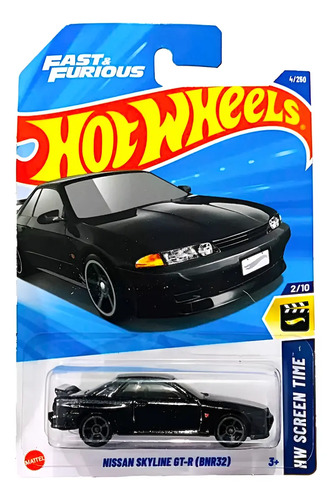 Fast & Furious Nissan Skyline Gt-r Bnr32 Hot Wheels Rapido