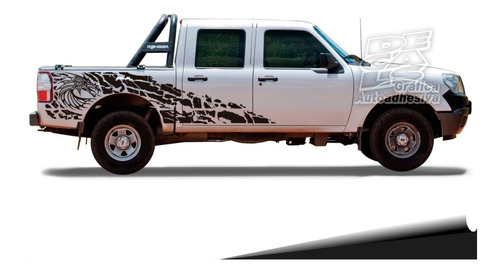 Calco Ford Ranger 1998 - 2011 Dragon Lado Derecho